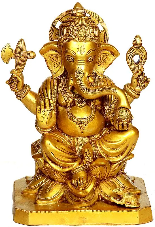 Kamalasana Ganesha