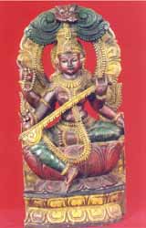 Saraswati Temple Sculpture