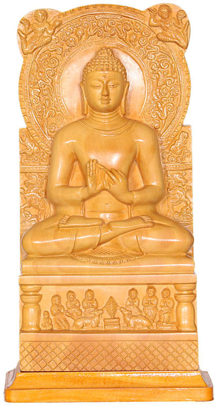 Dharma-Chakra-Pravartana – The Wheel of Law Set in Motion