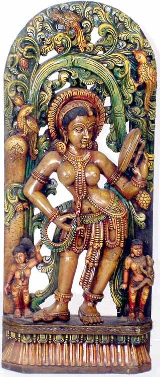 Sensuous Image of an Apsara