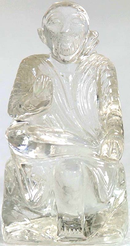 Shirdi Sai Baba in Crystal