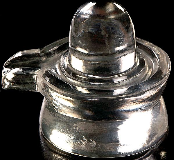 Shiva Linga (Carved in Crystal)