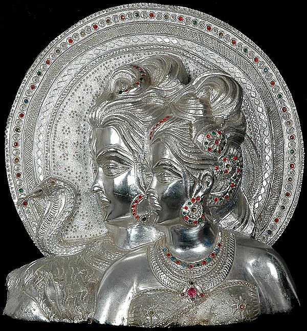 Shiva Parvati Bust