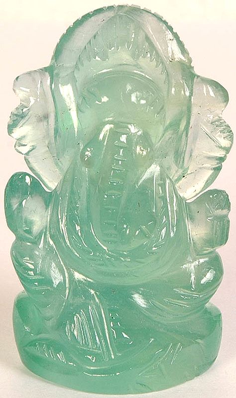 Shri Ganesha (Carved in Jade)