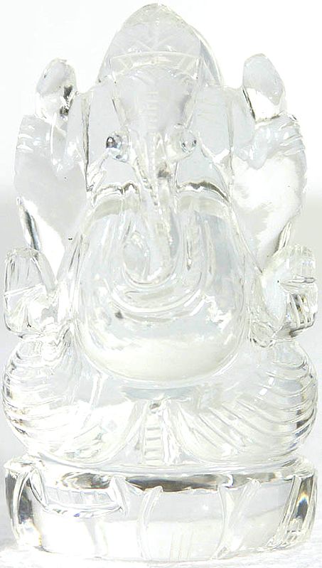 Shri Ganesha in Crystal