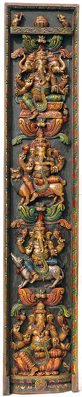 Shri Ganesha Temple Panel