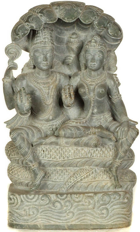 Shri Vishnu Lakshmi on Sheshnag