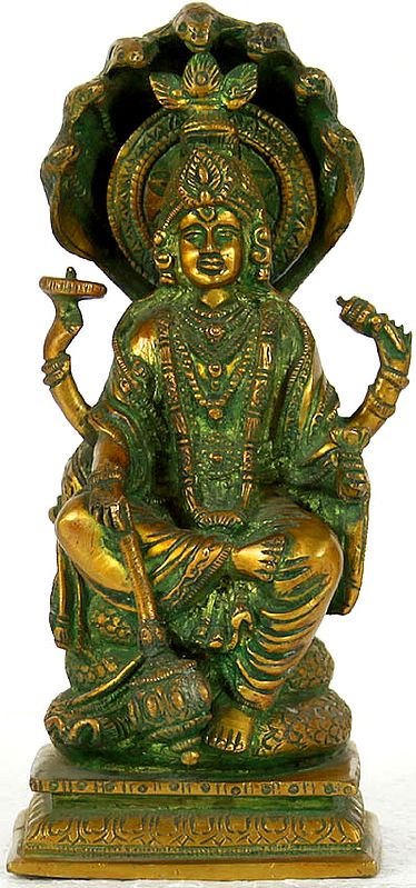 Shri Vishnu Seated on Sheshanaga