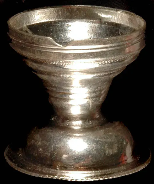Silver Wick Lamp