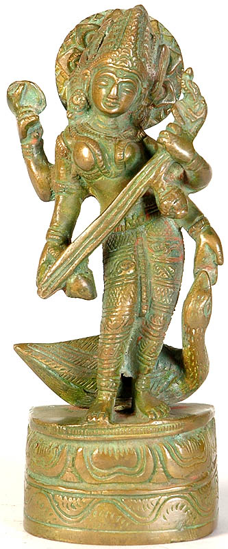 Standing Goddess Saraswati