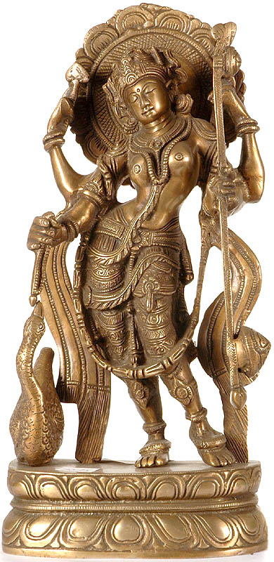 Standing Saraswati