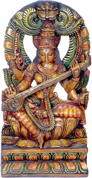The Goddess Saraswati