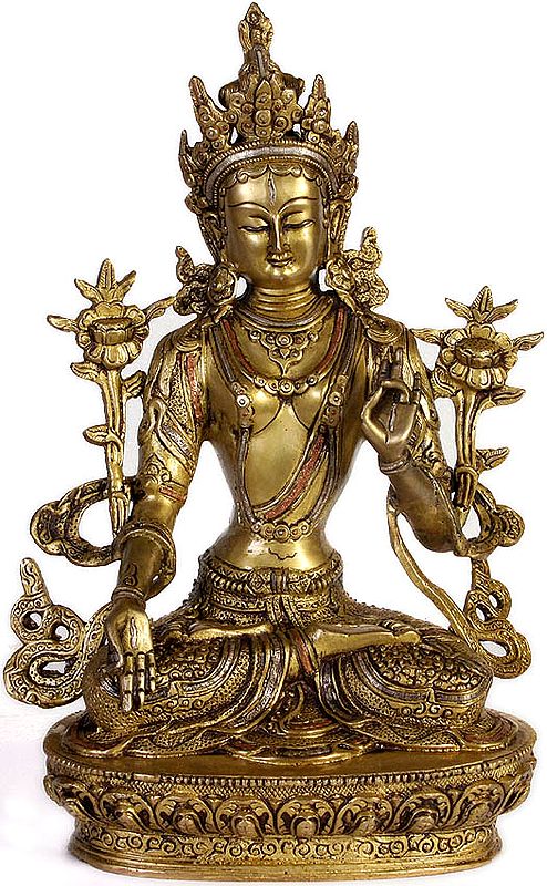Tibetan Buddhist White Tara - Goddess of Long Life