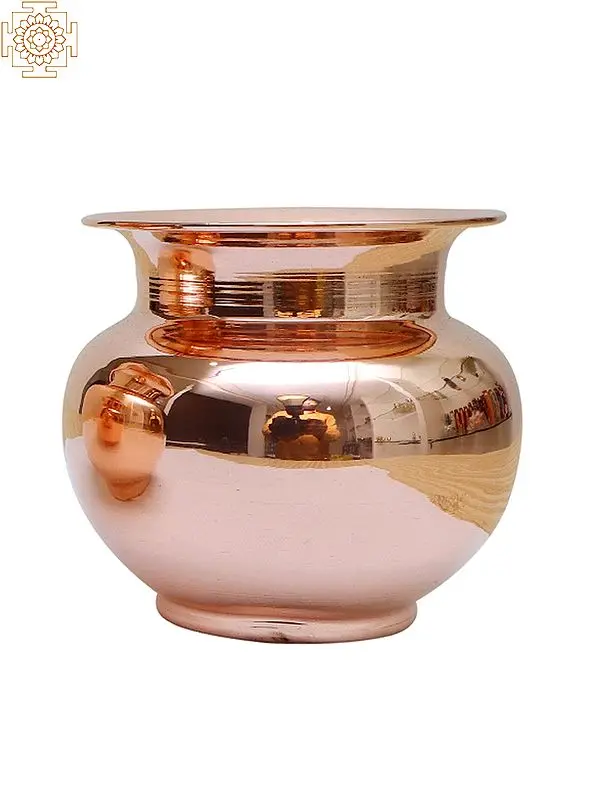 4" Copper Pooja Kalash