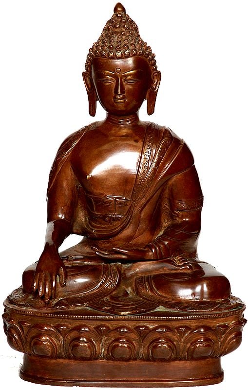 Buddha in the Earth Touching Mudra