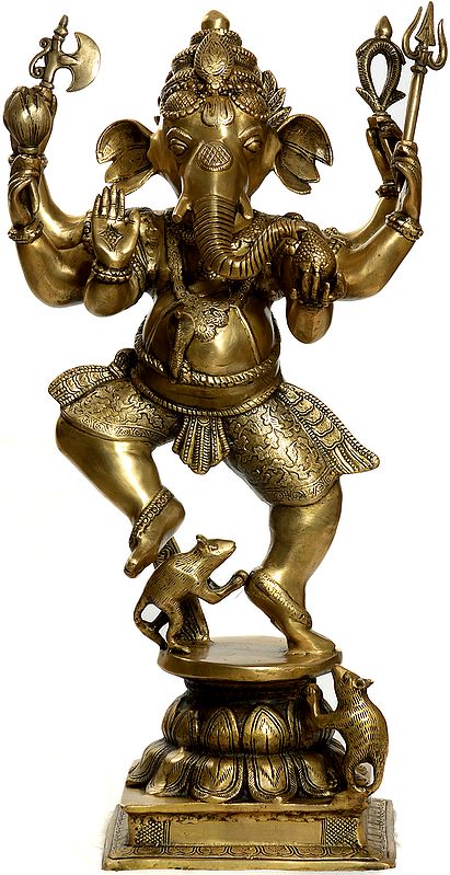 The Militant Form of Dancing Ganesha