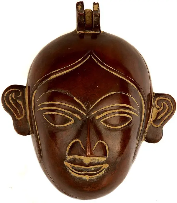 Box with Lady Face