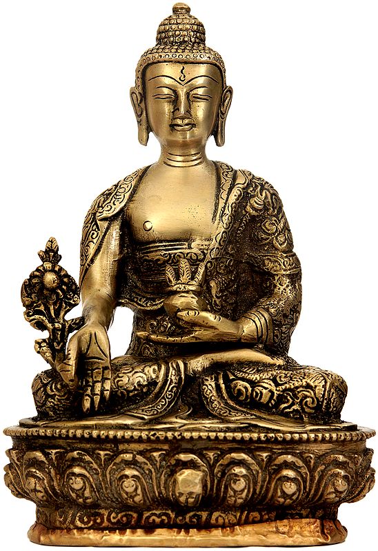 Tibetan Buddhist God Medicine Buddha (Tibetan Buddhist Deity)