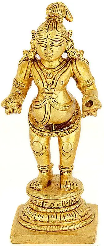 Baby Krishna with a Butter Ball