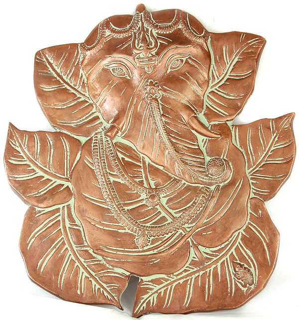 Pipal Leaves Ganesha (Wall Hanging)