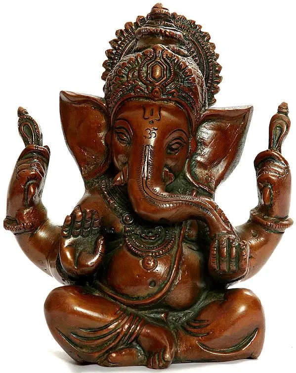 Lord Ganesha Blesses His Devotes