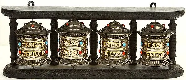 Monastery Prayer Wheels