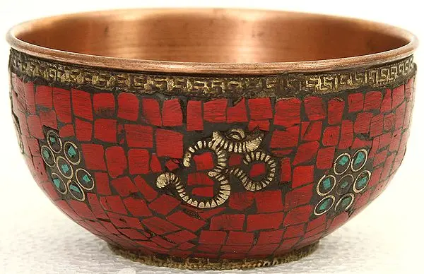 Om (AUM) Inlay Ritual Bowl