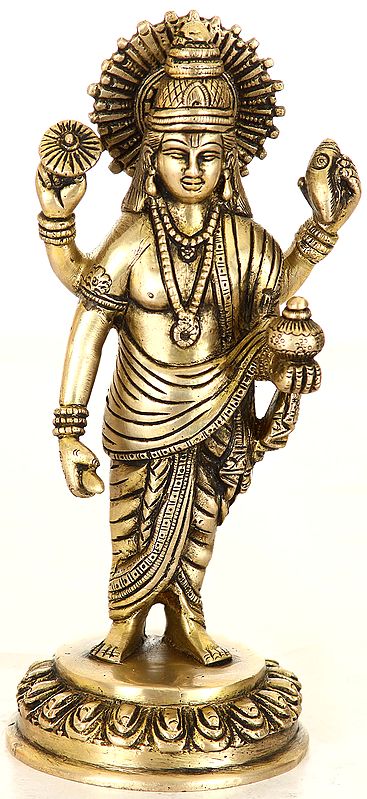 Dhanvantari - The Physician of the Gods (Carrying the Pot of Amrita)