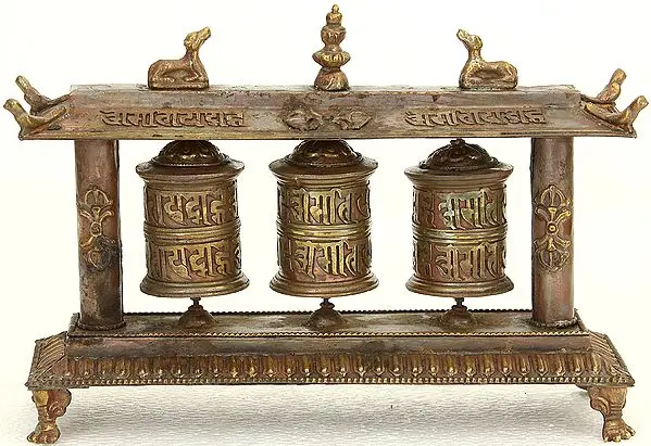 Monastery Prayer Wheels