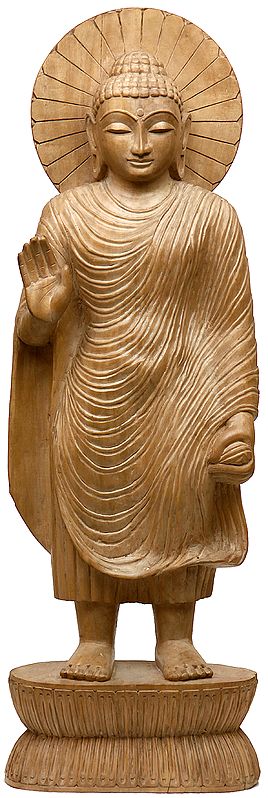 Buddha in ‘Abhaya’ Granting Posture