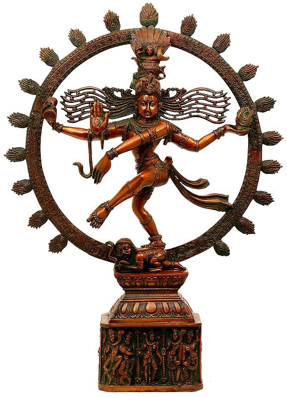 24" Nataraja In Brass | Handmade | Made In India