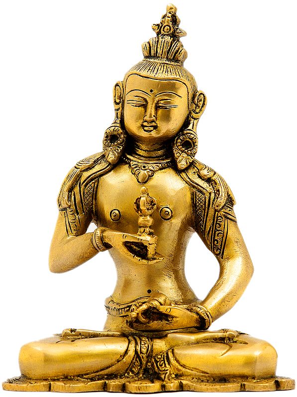 Tibetan Buddhist Deity Vajrasattva - Primordial Buddha