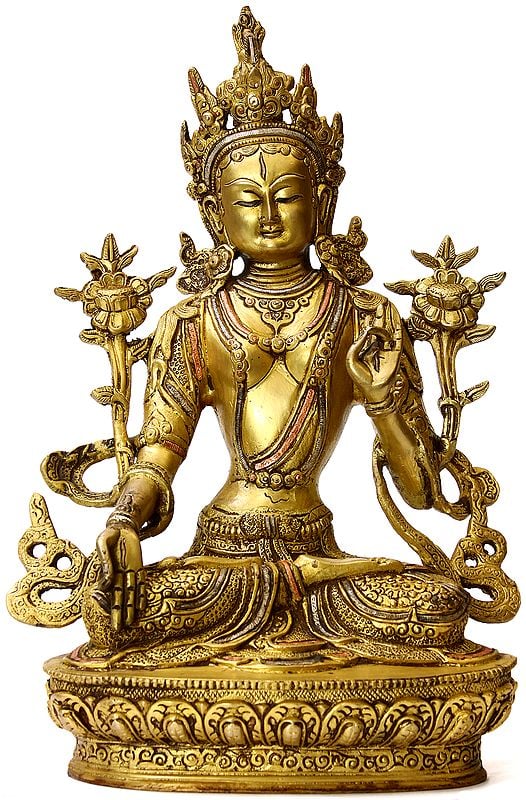 Tibetan Buddhist Goddess White Tara - Who Bestows Long Life on Her Devotees