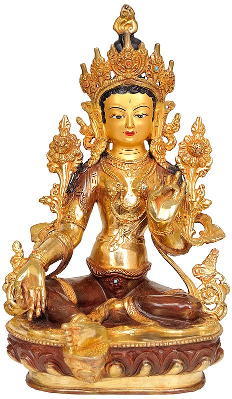 Goddess Green Tara (Tibetan Buddhist Deity)
