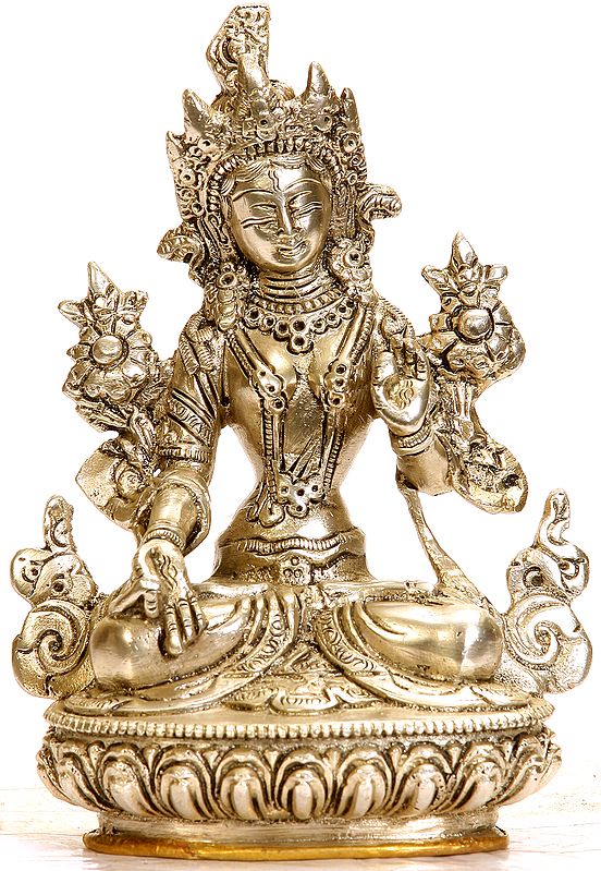 Tibetan Buddhist Goddess White Tara : The Supreme Female Deity of Buddhism