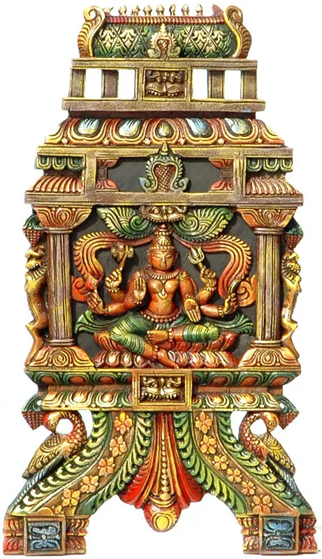 Six-armed Goddess Mariamman (Wall Hanging)