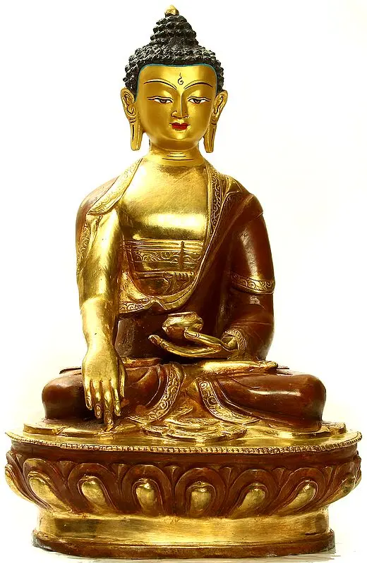 Lord Buddha in Bhumisparsha Mudra