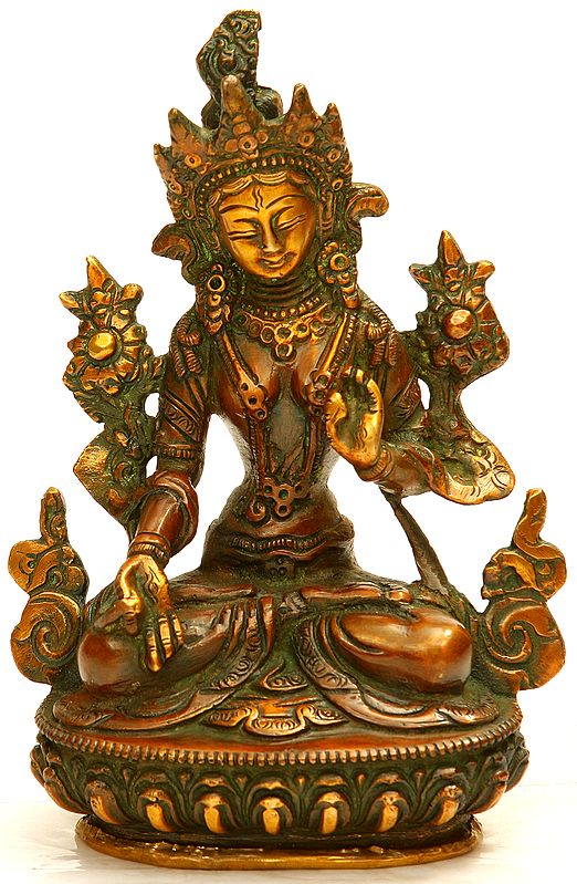 Tibetan Buddhist Goddess White Tara