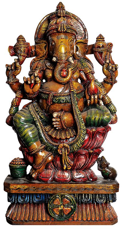 Tryakshara Ganesha