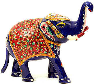 The Decorated Royal Elephant