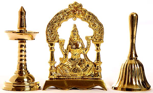 Goddess Lakshmi Puja Kit with Box