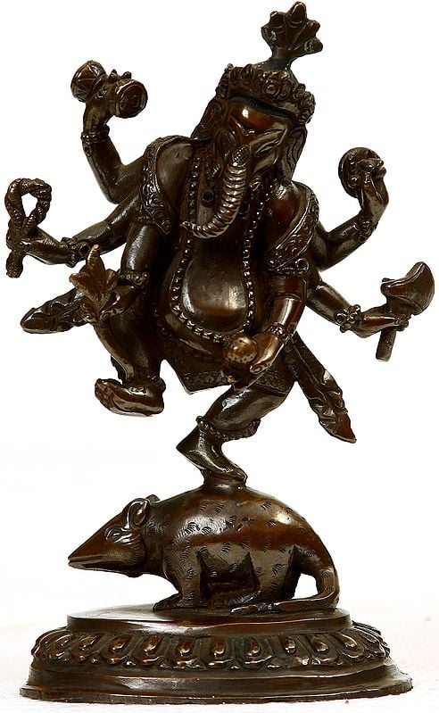 Six-Armed Dancing Ganesha