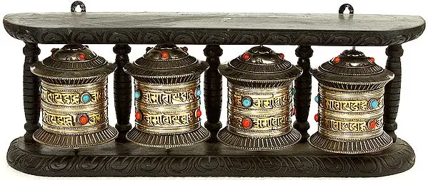 Monastery Prayer Wheels