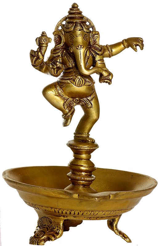 Dancing Ganesha Lamp