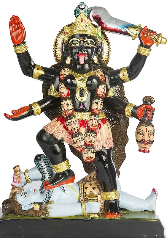 Marble Image of Goddess Kali
