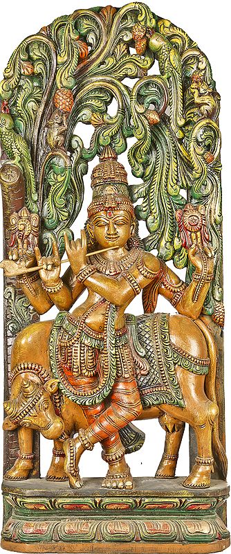 Venugopala: Enrapt Cow and Her Master
