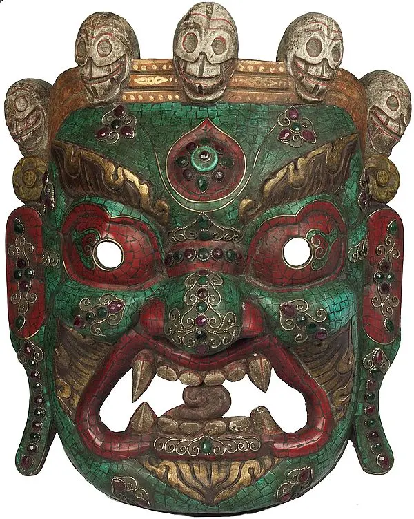 Mahakala Wall Hanging Mask