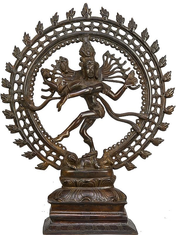 17" Realizing the Ultimate Reality in One’s Own Heart In Brass | Handmade | Made In India