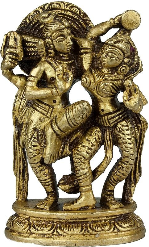 Shiva Parvati in Dancing Pose