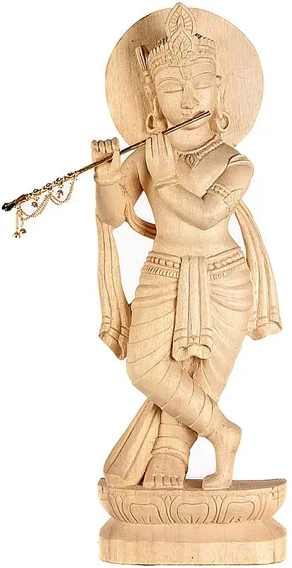 Lord Krishna Playing Flute
